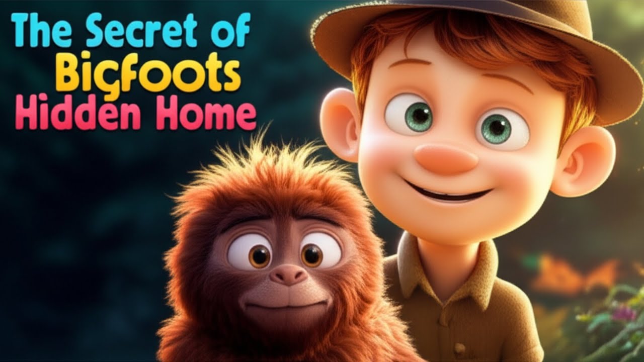 The Secret of Bigfoots Hidden Home | Moral Stories for Children | Preschool Learning