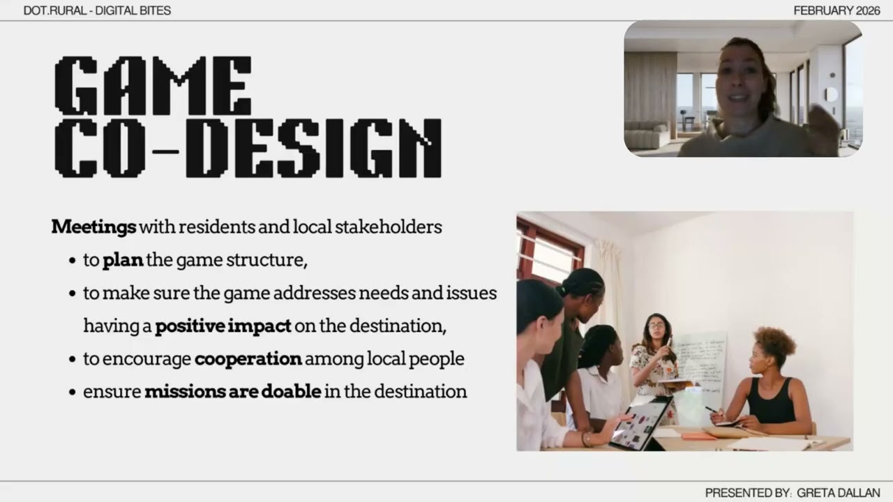 Gamification and Tourism: New Tools for Community-Centred Destinations