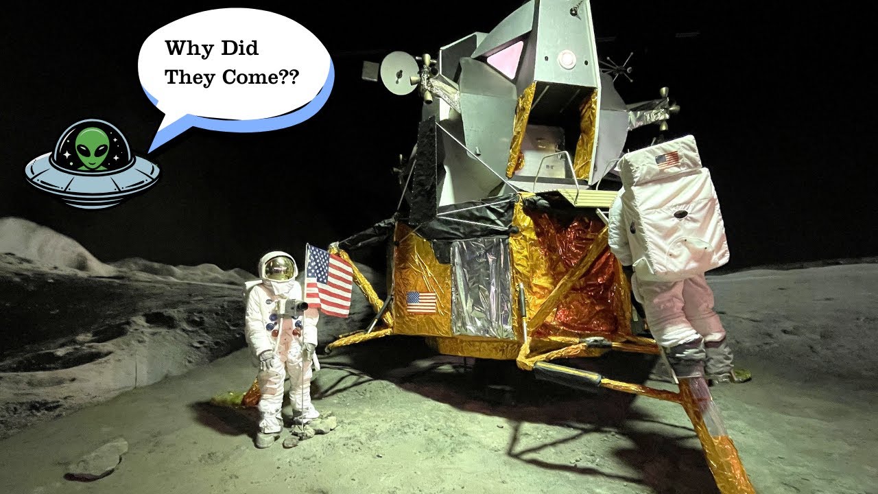 Why Did This Spaceship Land on the Moon?