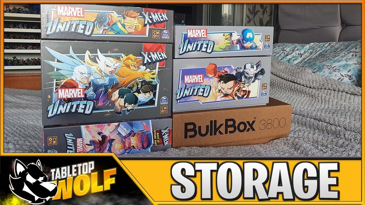 My Marvel United and X-men All In's Storage Solution