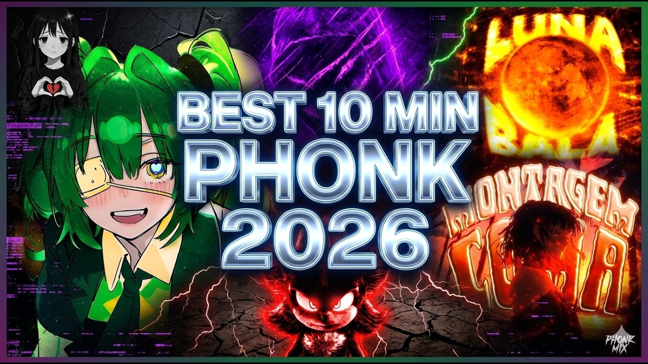 ONLY LEGENDS CAN LISTEN TO THIS PHONK!🔥🎵 | BEST 10 MIN PHONK 2026🔥🔥
