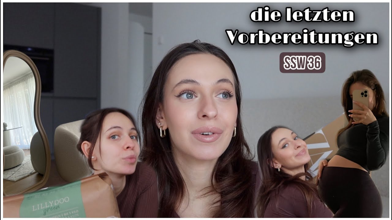 BALD geht die GEBURT los! - Baby ZARA Haul & Kliniktasche SSW36