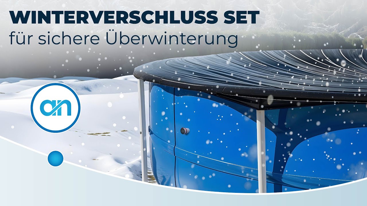 Anleitung: Winterverschluss Set f&uuml;r Intex und Bestway Pools; zu 100% DICHT