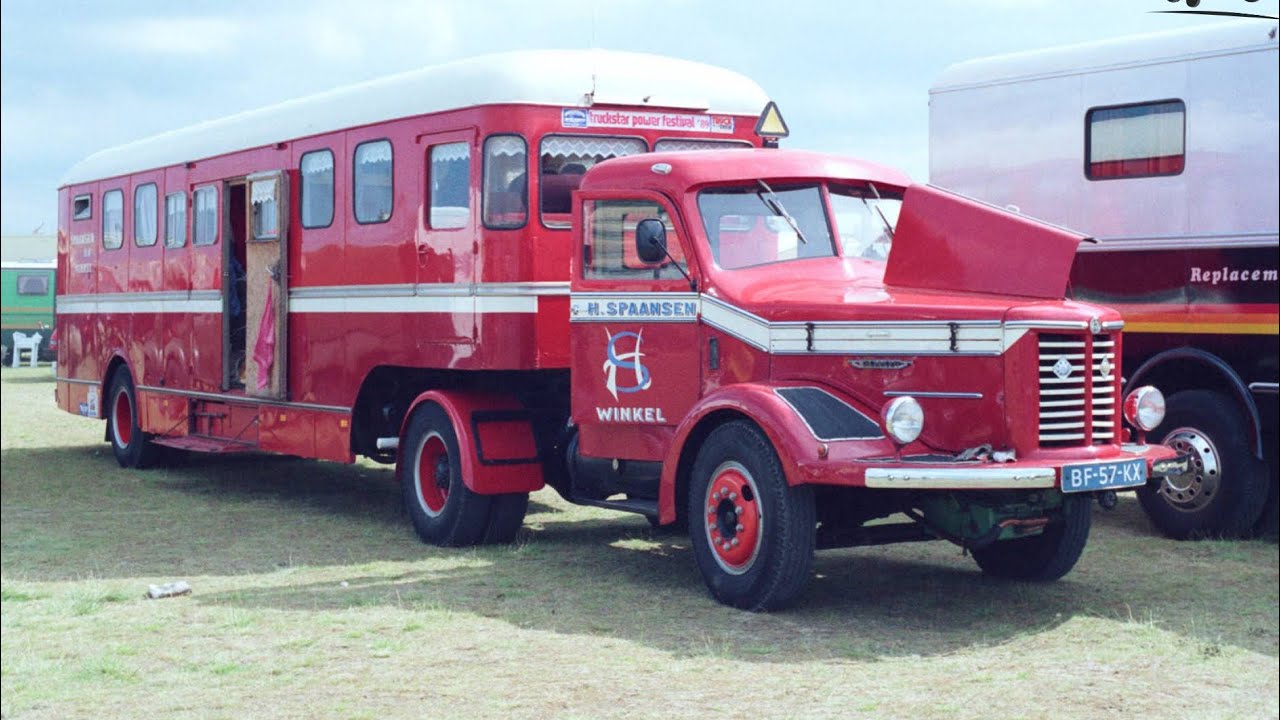 Truckstar Festival Oldtimer Defil&eacute; 🏁 Kromhout, Arie Spaansen🇳🇱 #trucklife  #vrachtwagen #truckstar