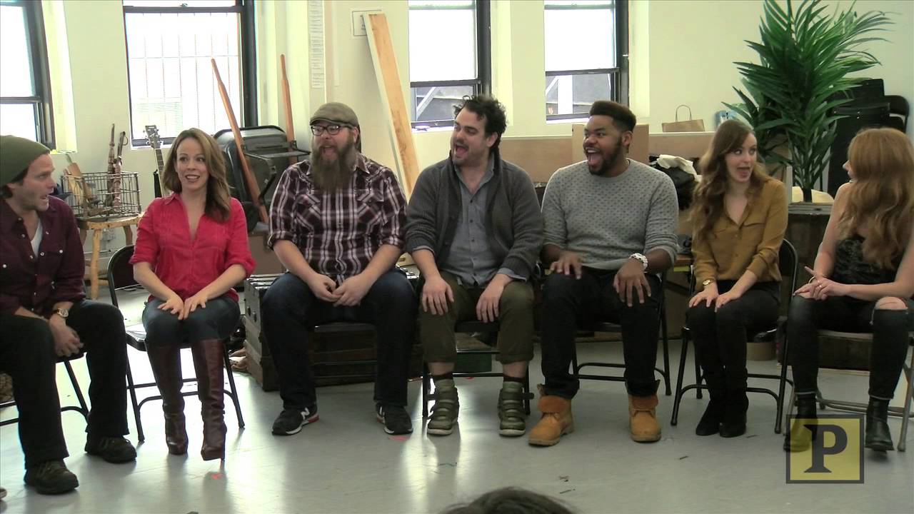 Steven Pasquale, Leslie Kritzer and 