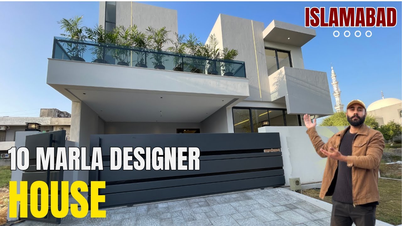 Exclusive 10 Marla Luxury Designer House for Sale in B17 Islamabad |Modern Design, Prime Location