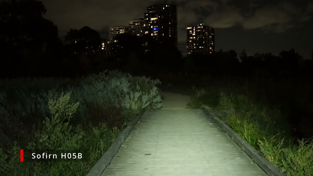 Sofirn H05B Beamshots