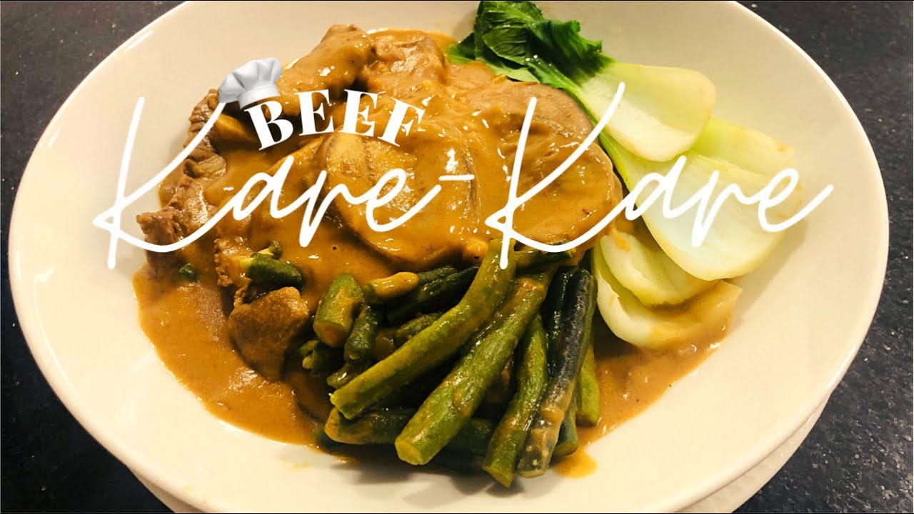 HOMECOOKING Ep.29 HOW TO COOK BEEF KARE-KARE | Delicious Filipino Dish