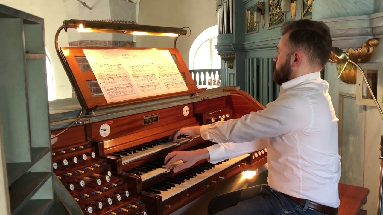 S. Karg-Elert: Jesus, meine Zuversicht Op. 65 No. 27. Henrik Berg, organ.