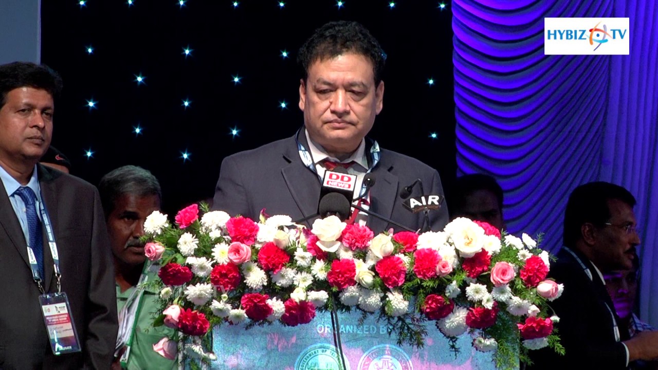 Sunil Sharma Telangana R&B | 77th Annual Session Indian Road Congress Hitex Hyderabad - hybiz
