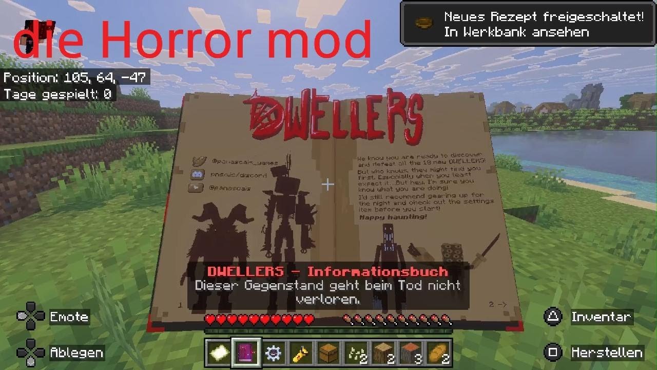 Minecraft Horror Mod Folge 1