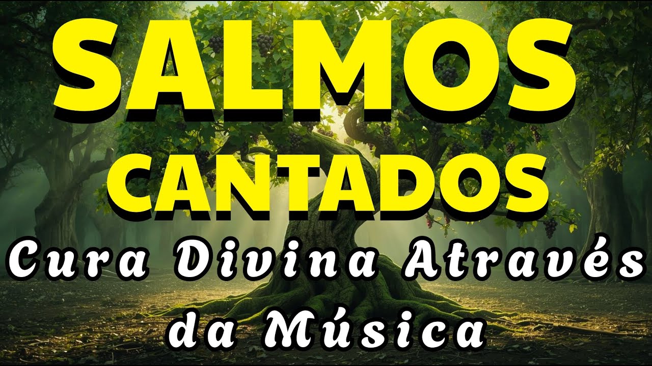 🎵1 Hora de Salmos Cantados - Encontre Descanso na Presença de Deus | Louvor em Salmos