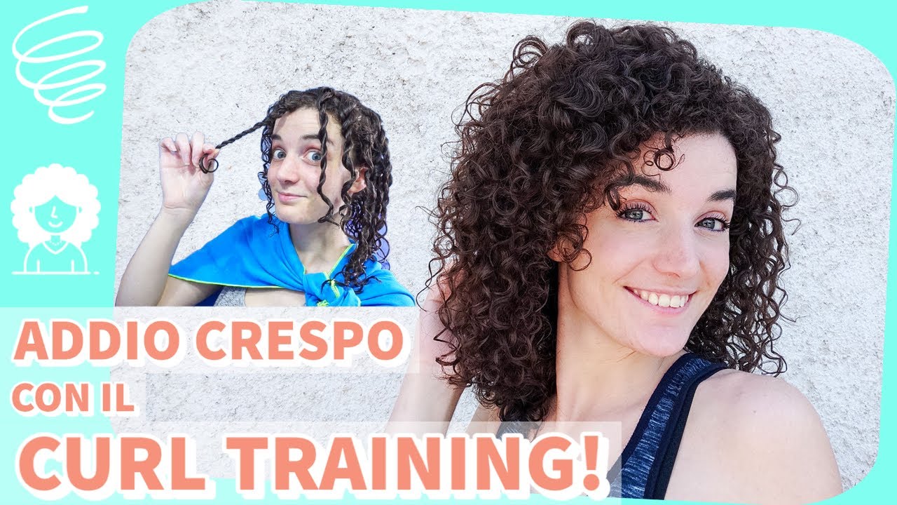 Capelli ricci CRESPI? DEVI provare il CURL TRAINING!! 🌺 Ricci definiti e perfetti con i Twist