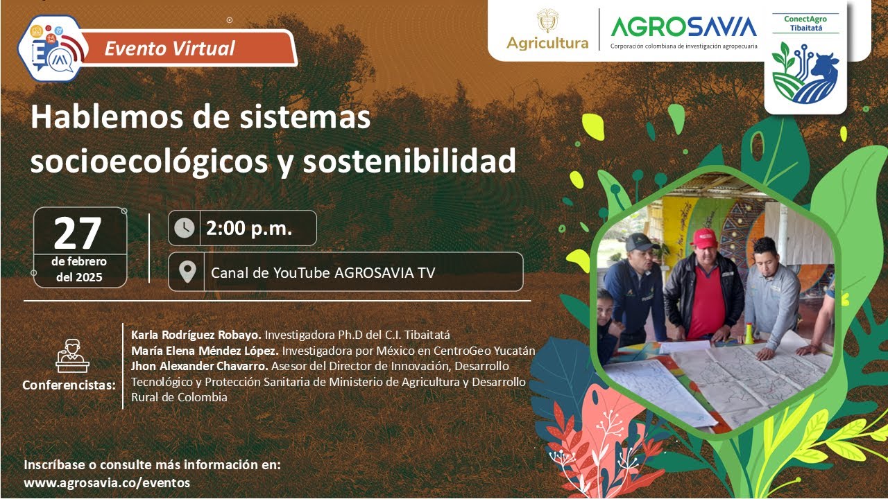 Hablemos de sistemas socioecológicos y sostenibilidad