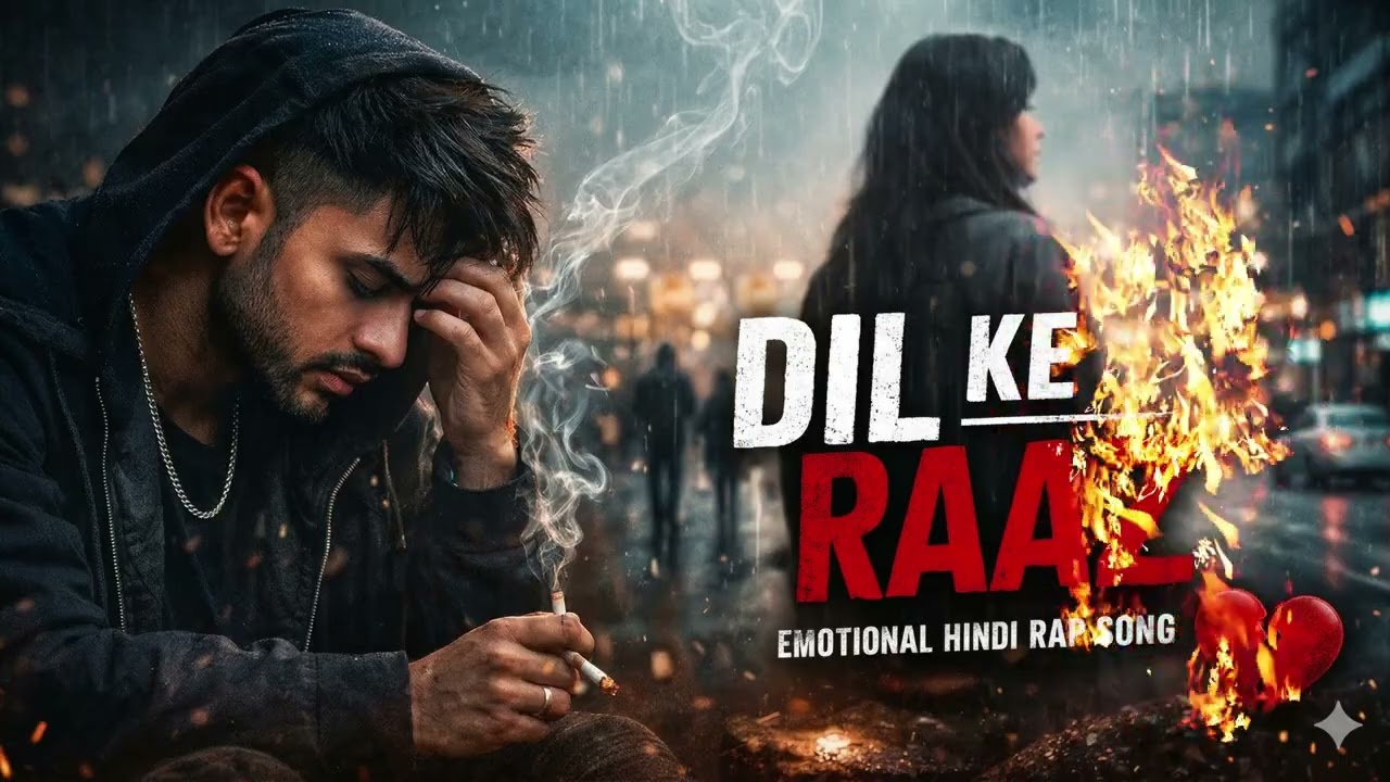 DIL KE RAAZ 💔 | Emotional Hindi Rap Song 2026 | Sad Rap | Heartbreak Rap | New Hindi Rap