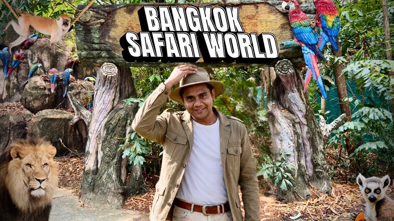 Bangkok Safari World is WILD! Things to do in Thailand | Thailand Guide 
