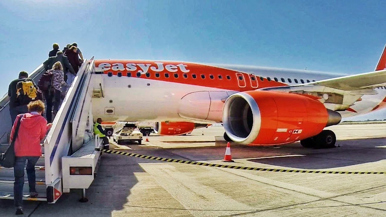 EasyJet Flight EZY8934 Paphos - London Gatwick | TRIP REPORT | GoPro Wing View | Boarding to Landing