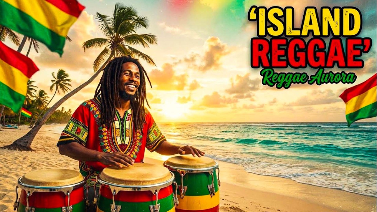 🌴 Island Reggae Vibes 🌞 Tropical Beach Reggae Music for Chill, Relax & Good Energy 🎶🔥