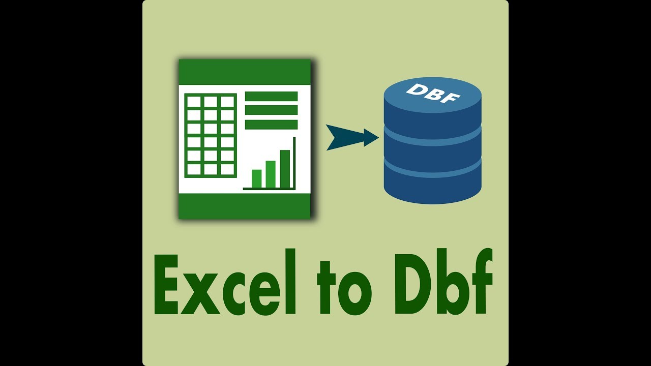 excel to dbf