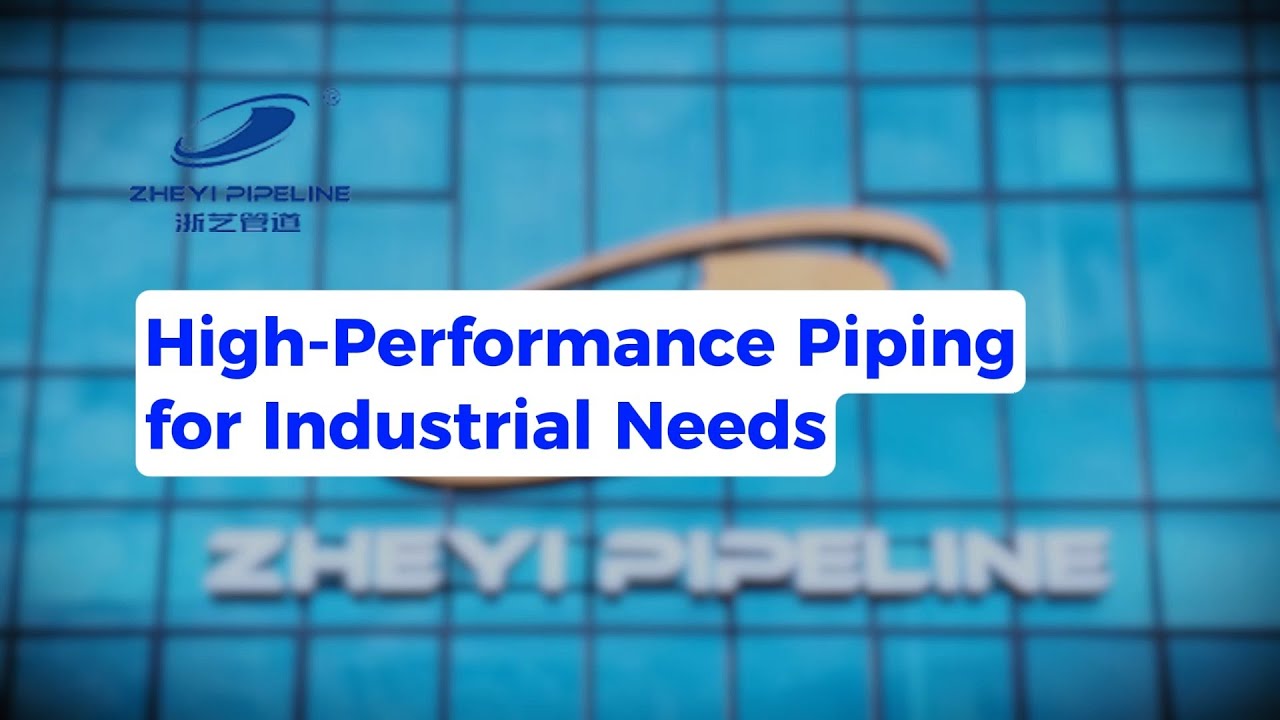 High-Performance Piping for Industrial Needs