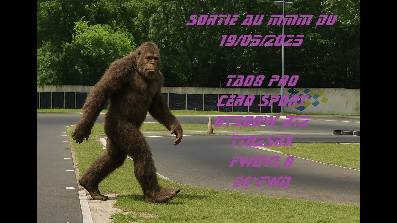 Sortie du 19 05 25 au MMM (#ta08 #TeamSaxo #teammagic #openrc #rccar )