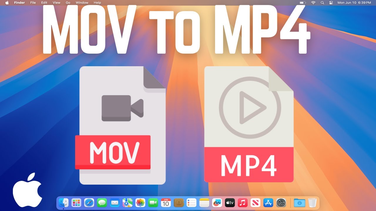 How to Convert a MOV File to MP4 on Mac