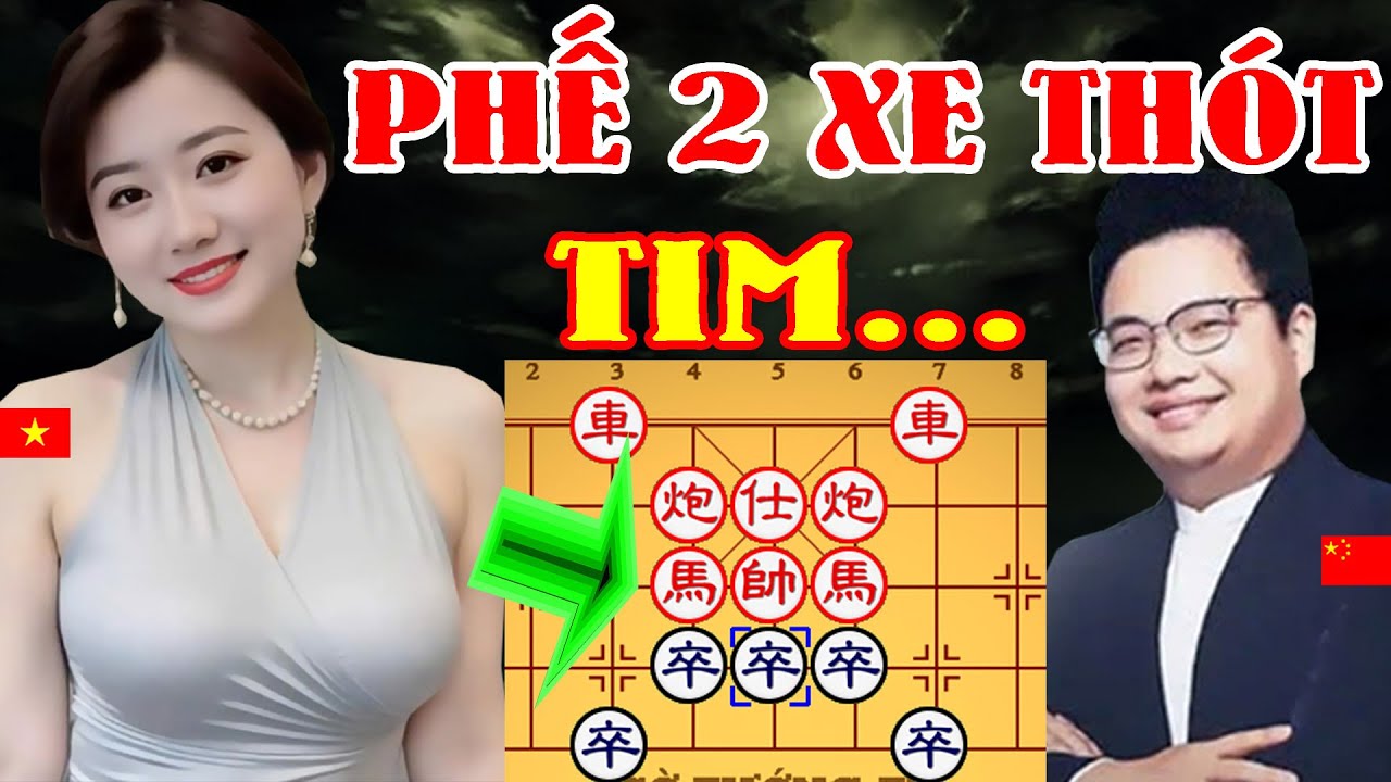 🔴 CỜ TƯỚNG | CHUNG KẾT HÃI HÙNG PHẾ 2 XE CẢ TRIỆU NGƯỜI XEM THÓT TIM