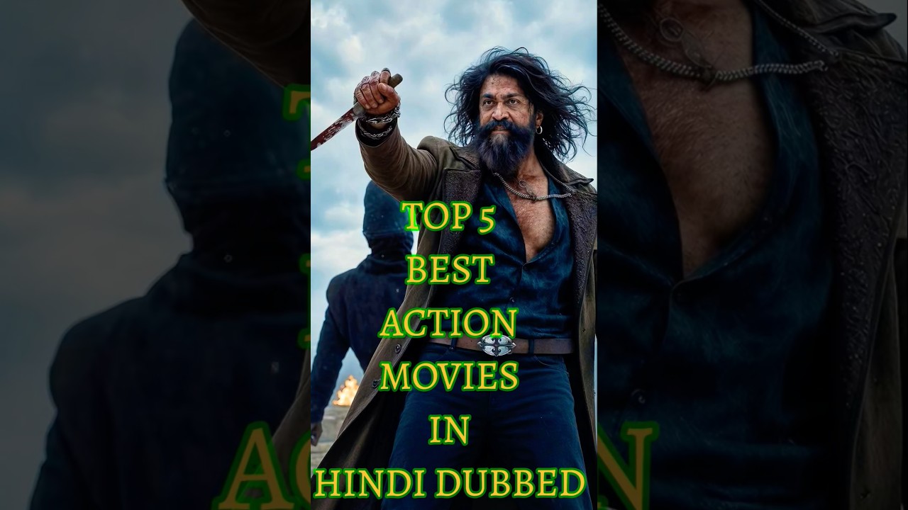 Top 5 best Action movies in hindi dubbed #2026​​ #action #south​​ #movie​​ #tseries​​