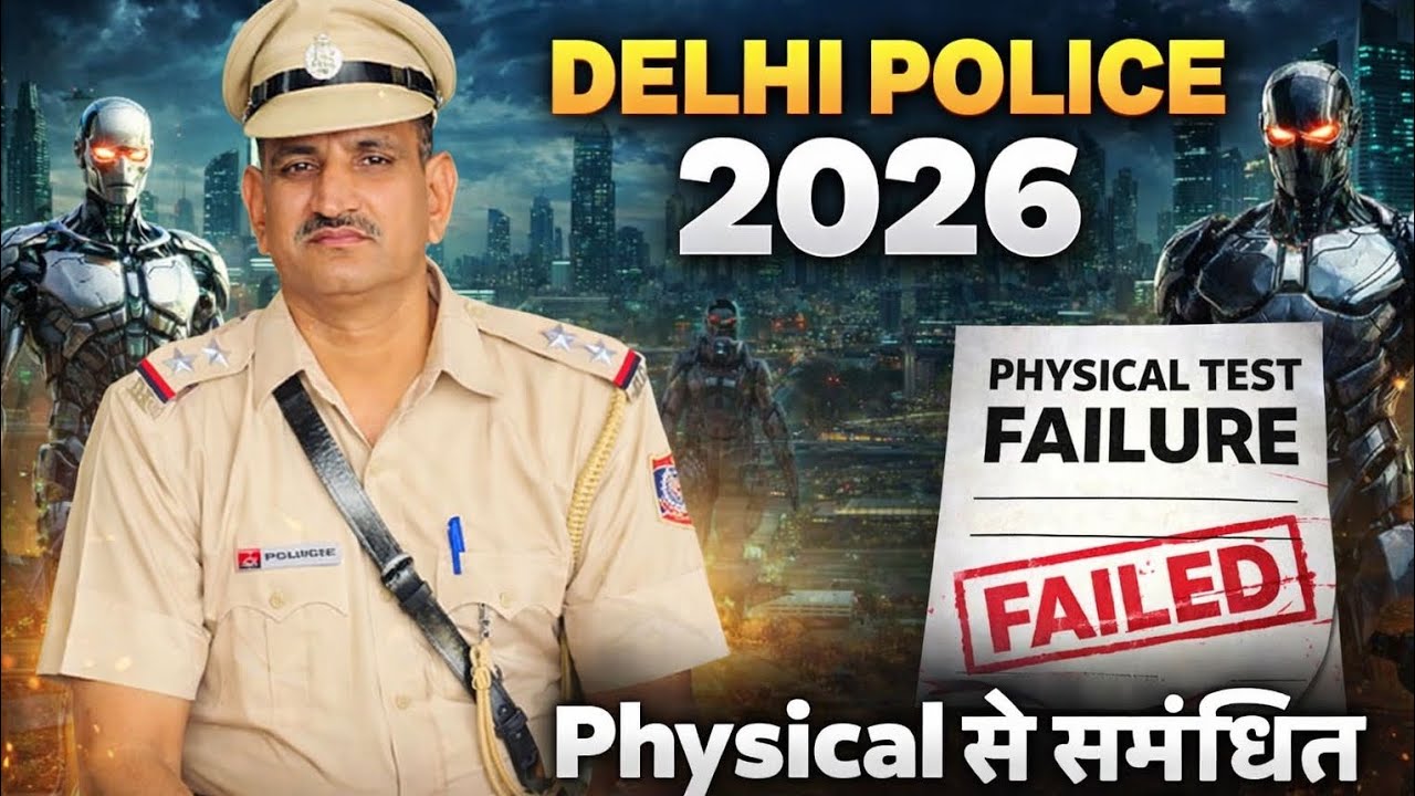 Delhi Police 2026 Physical Se sambhandit Jaankari || PHYSICAL MASTER OF DELHI POLICE 