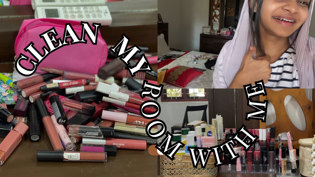 •clean my room with me•🥲❤️ (നനച്ചുകുളി scenes)❤️