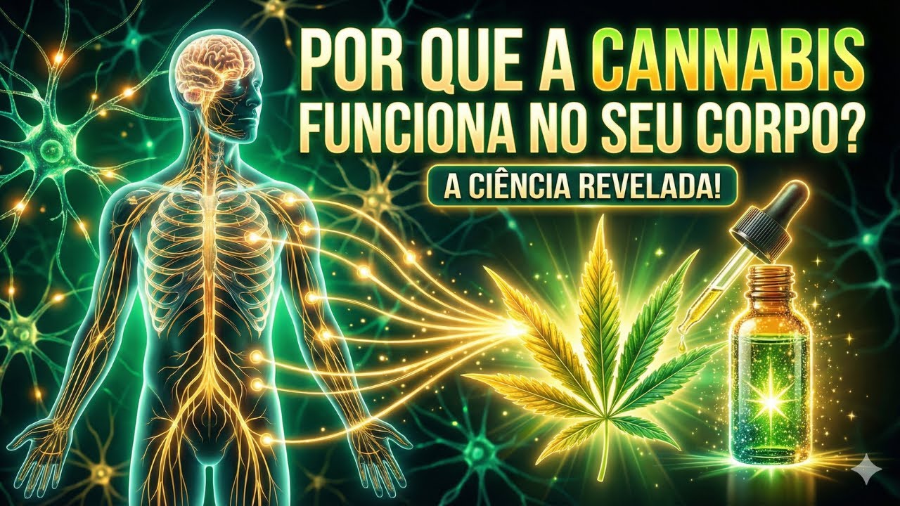 Por que a Cannabis FUNCIONA no seu corpo? Entenda o Sistema Endocanabinoide!