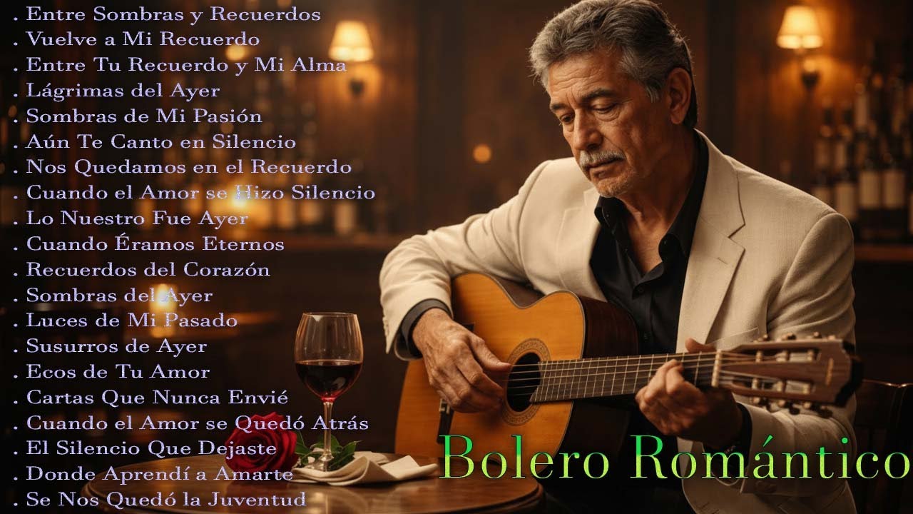 Entre Sombras y Recuerdos 💔 | Bolero Romántico | Canción de Amor y Nostalgia