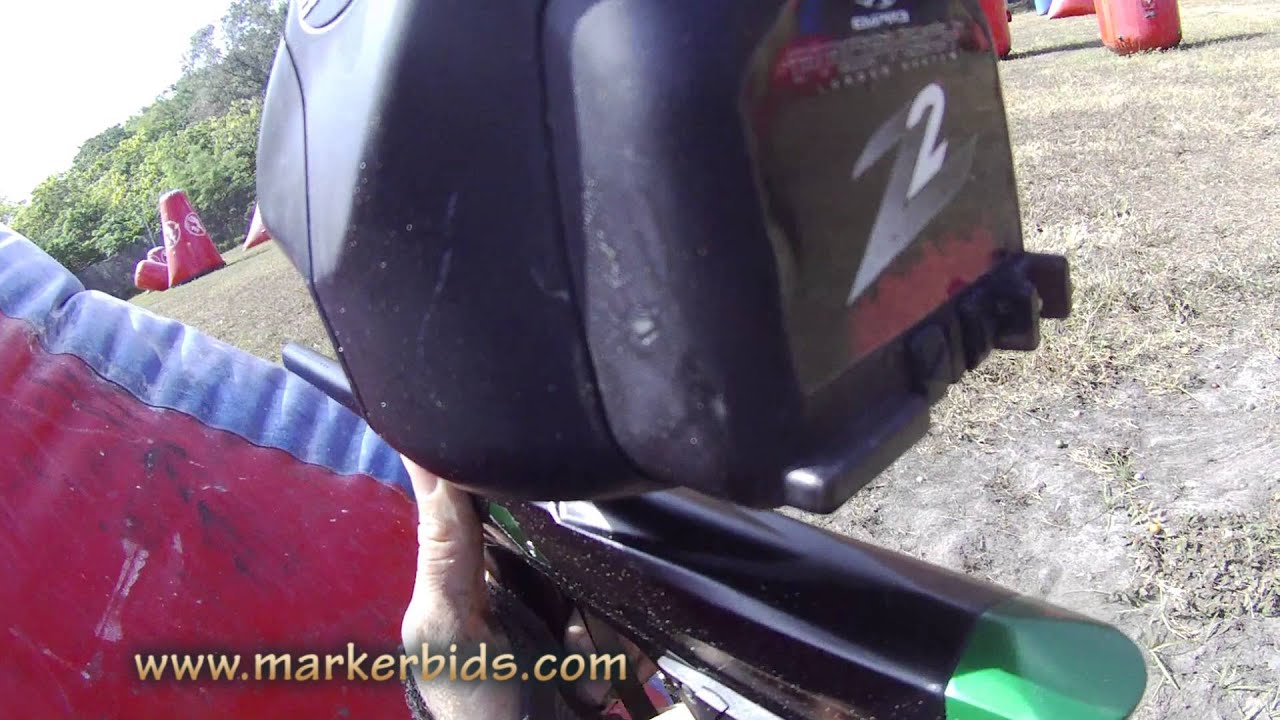 MacDev Clone GT Paintball Gun - testing and shooting!