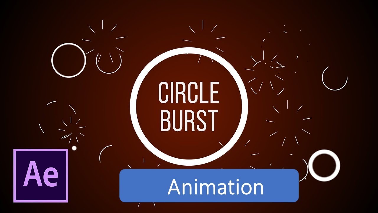 Created this awesome Circle Burst animation in  After Effects