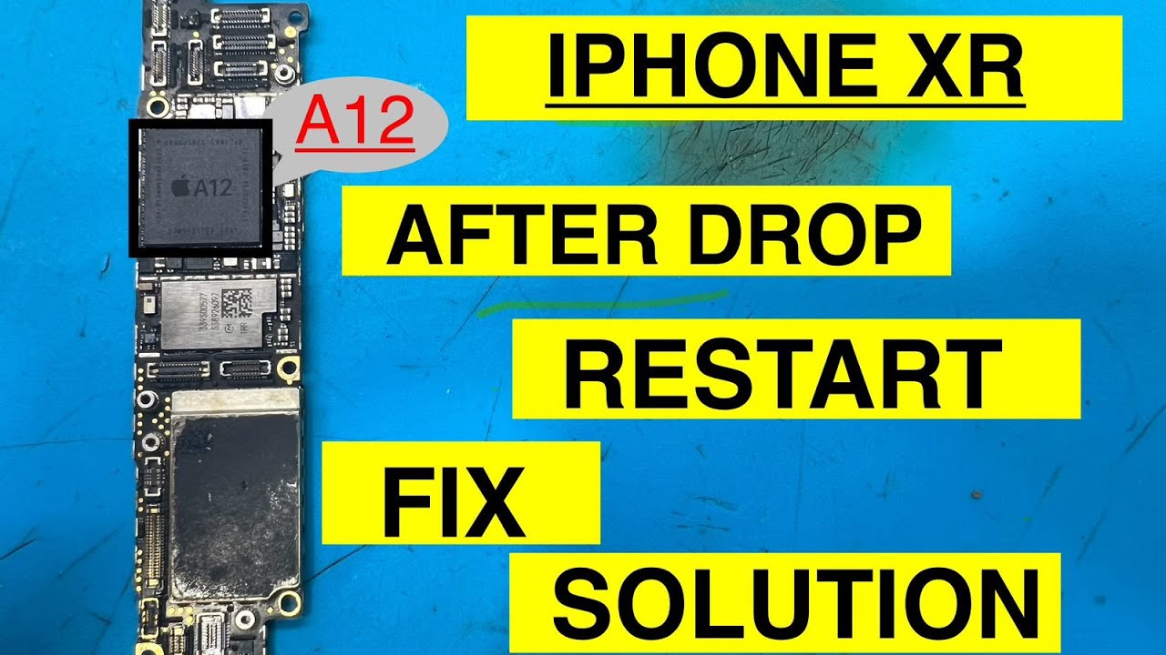 #iphonexr #after #drop #restart  #solution #fix