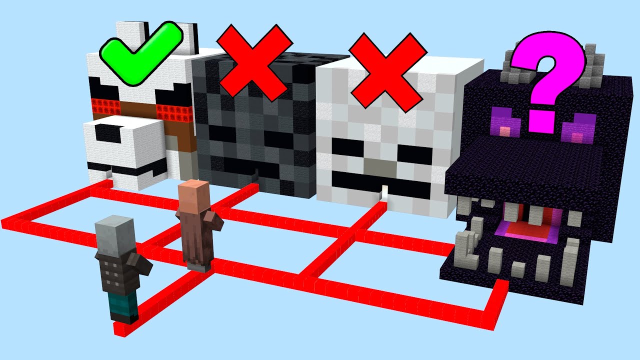 which house will villager choose?