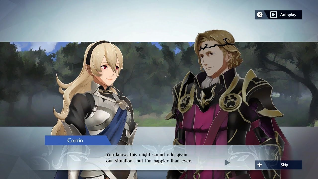 Fire Emblem Warriors - Corrin (F/M) & Xander Support Conversation