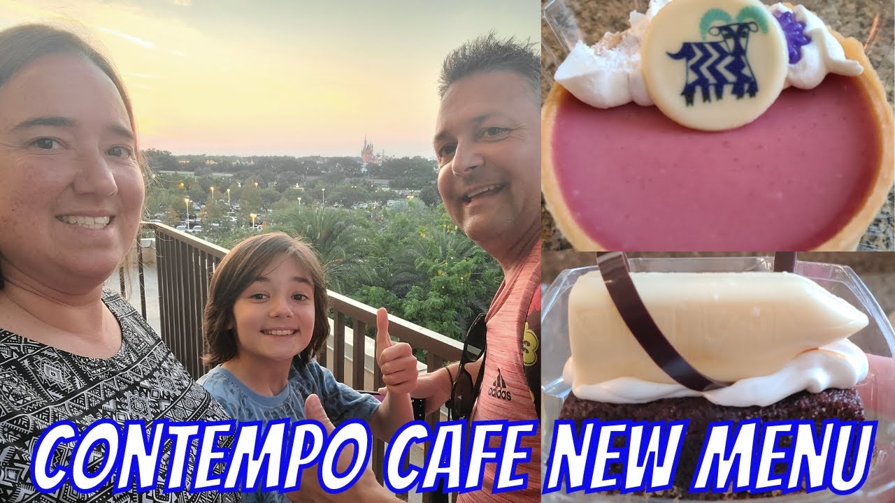 Contempo Café, located at Contemporary Resort, All New Menu Items! Full Review And Information!
