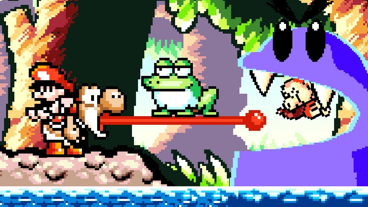 Yoshi's Island - No Damage 100% Walkthrough (World 3)