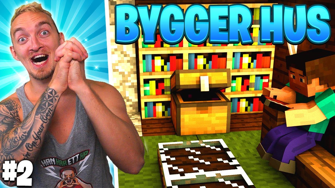 BYGGER MITT FÖRSTA HUS I MINECRAFT