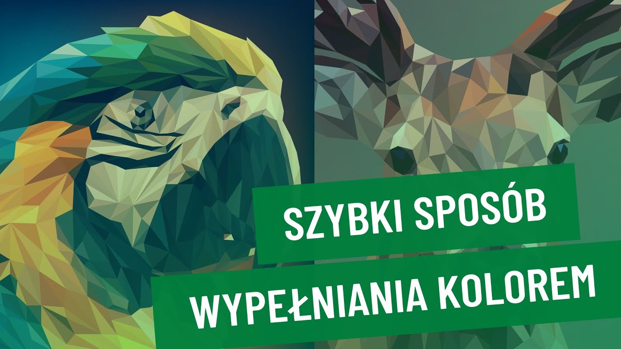 Jak działa inteligentne wypełnianie? Test narzędzia w CorelDraw. #grafika Poradnik [#34]