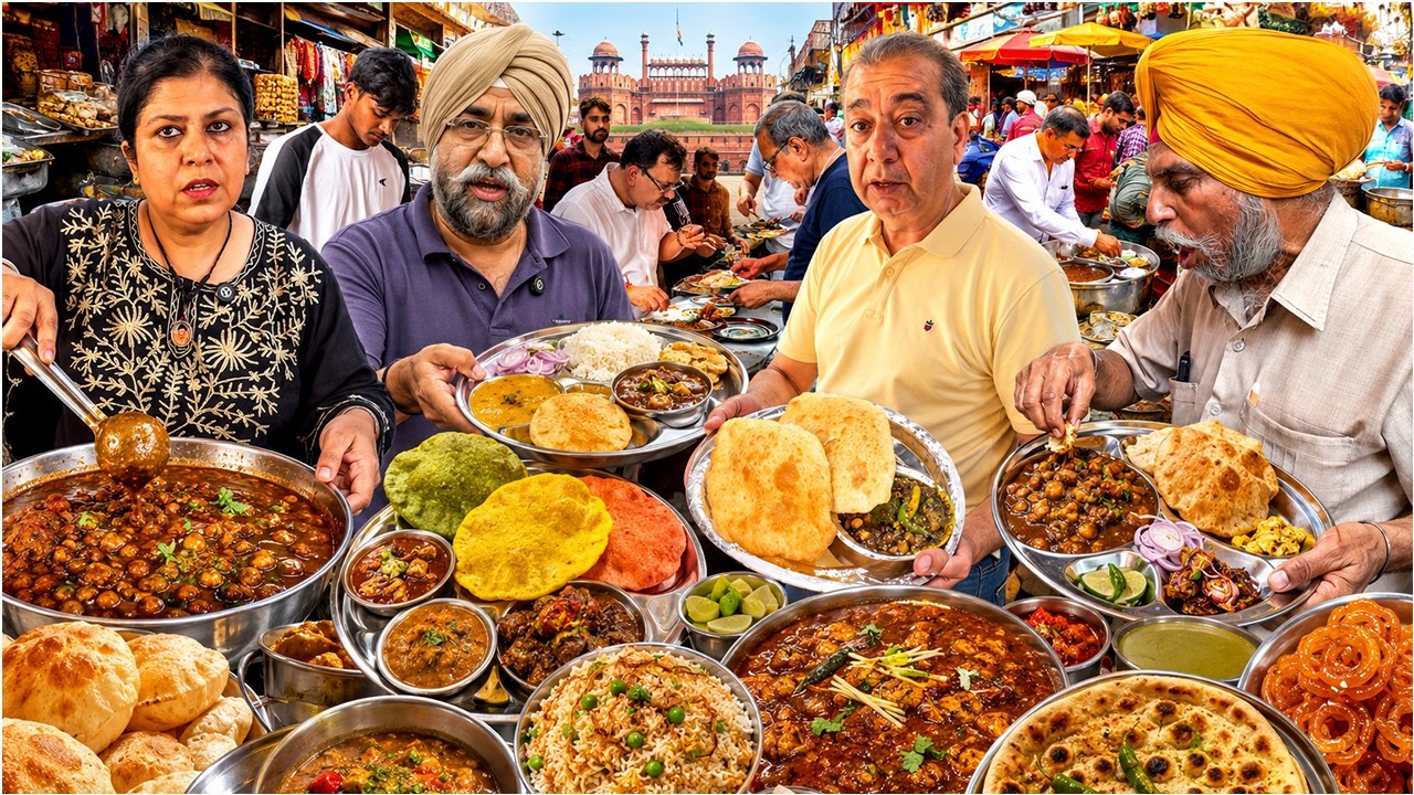Best Delhi Street Food in Sadar Bazaar!! (Sells Out in 30 Minutes)