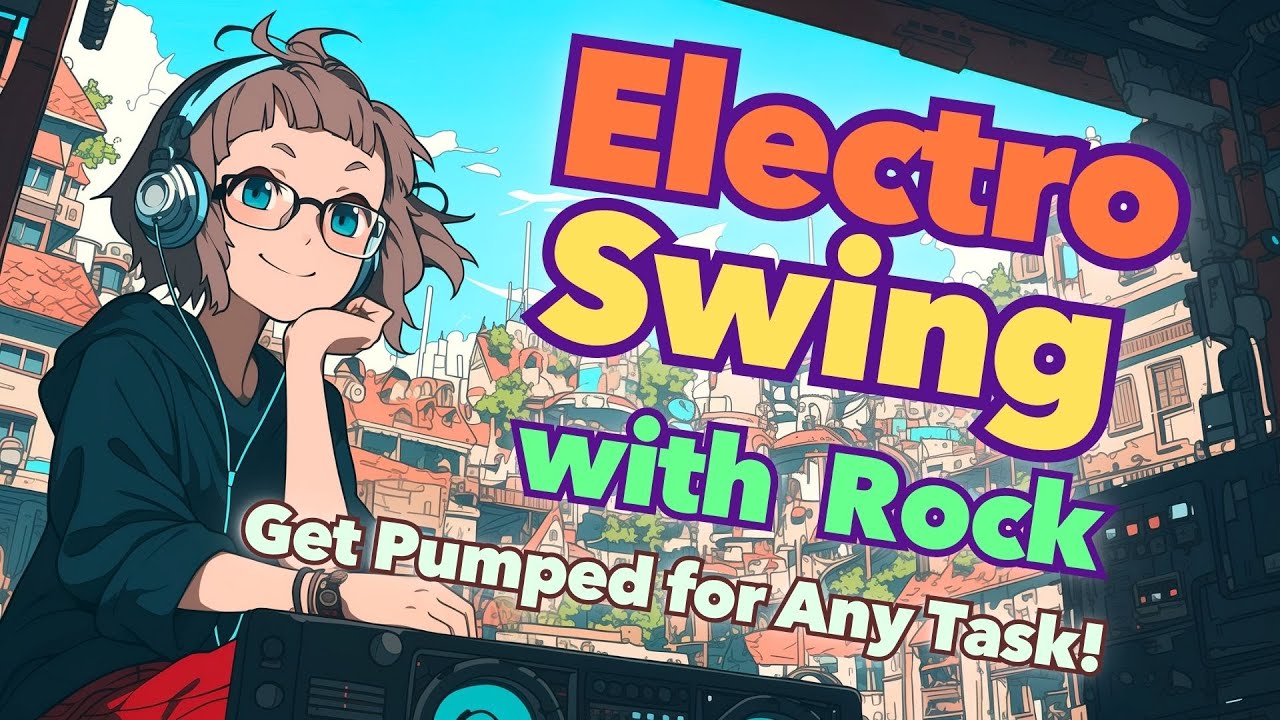 Electro Swing with Rock ⚡ Get Pumped for Any Task!