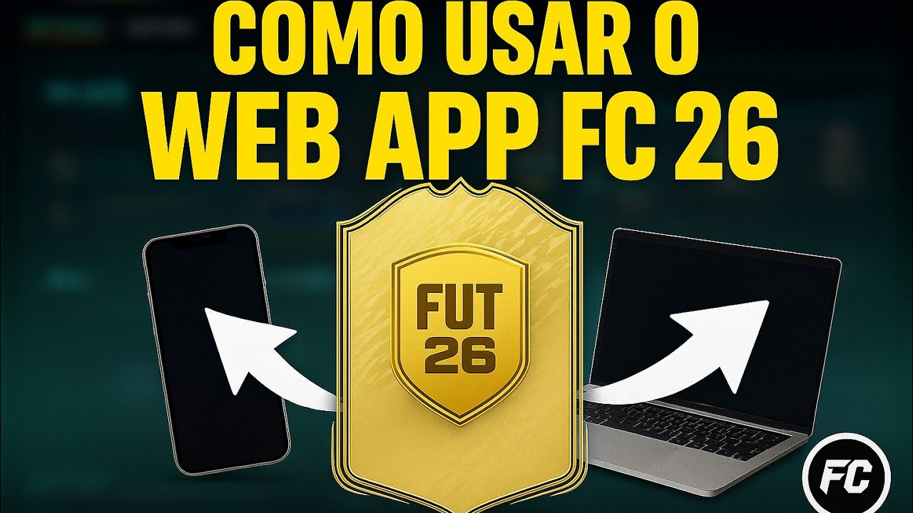 Como Usar o Web App do EA FC 26 | Trade, Objetivos e Montagem de Time
