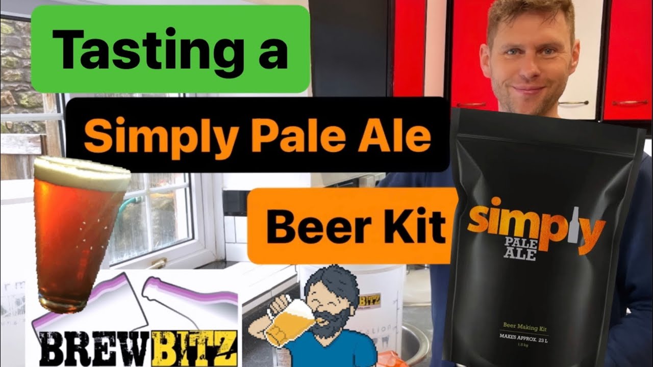 Tasting the Simply Pale Ale Beer Kit