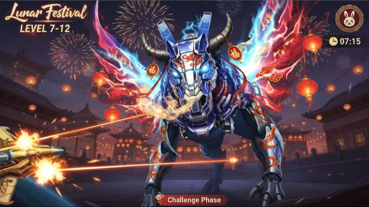 Galaxy Attack: Alien Shooter | Lunar Festival Level 7 TO 12 Walkthrough
