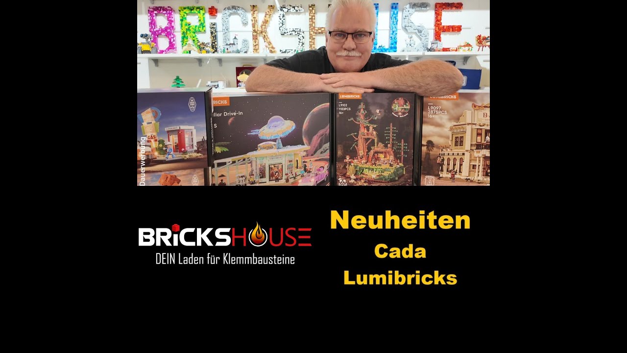 Brickshouse - Neuheiten von Cada und Lumibricks