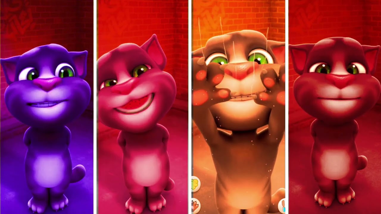 My Talking Tom 2 VS Talking Tom Cat 2 Funny Fail Movement  Mobile Gameplay