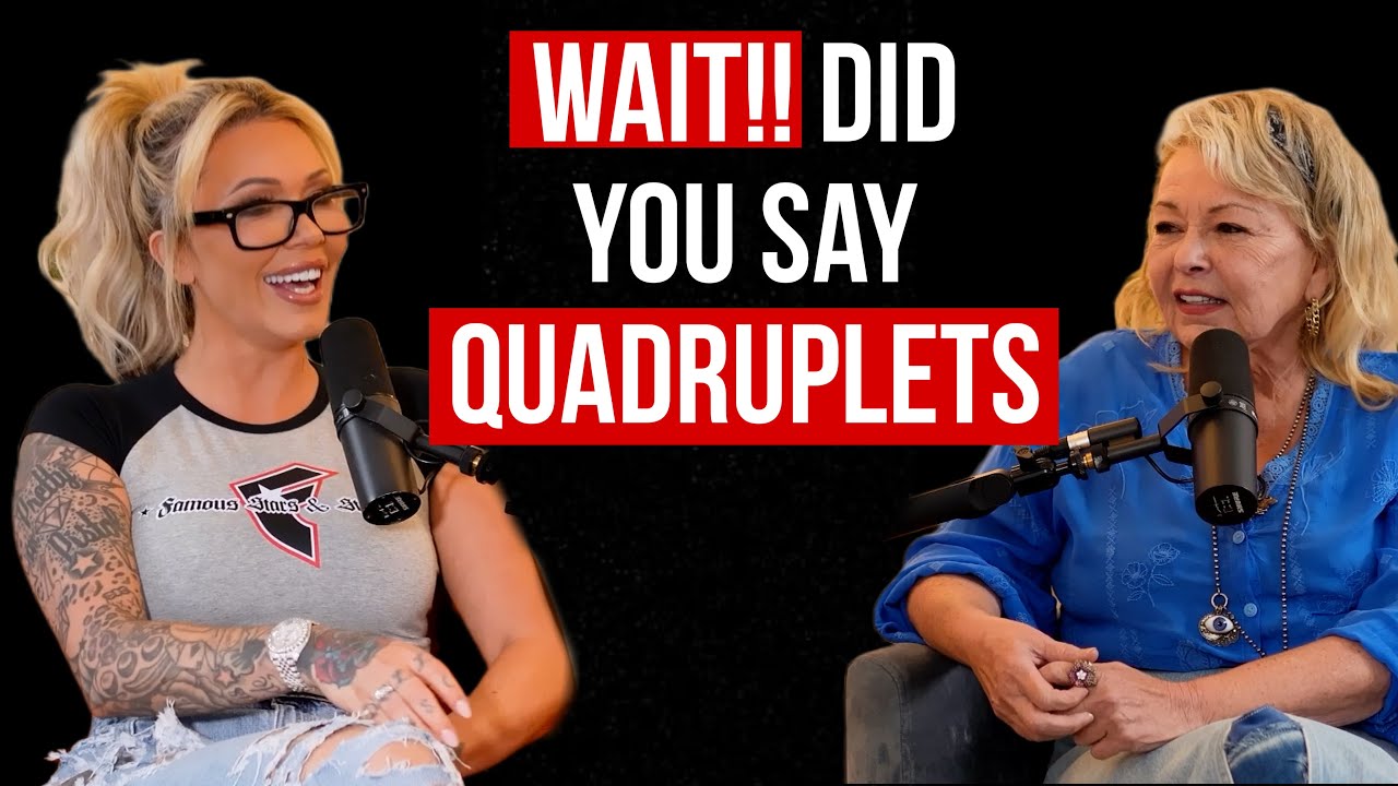 Roseanne Barr Was Pregnant With Quadruplets?! Her Heartbreaking IVF Story | Dumb Blonde Podcast