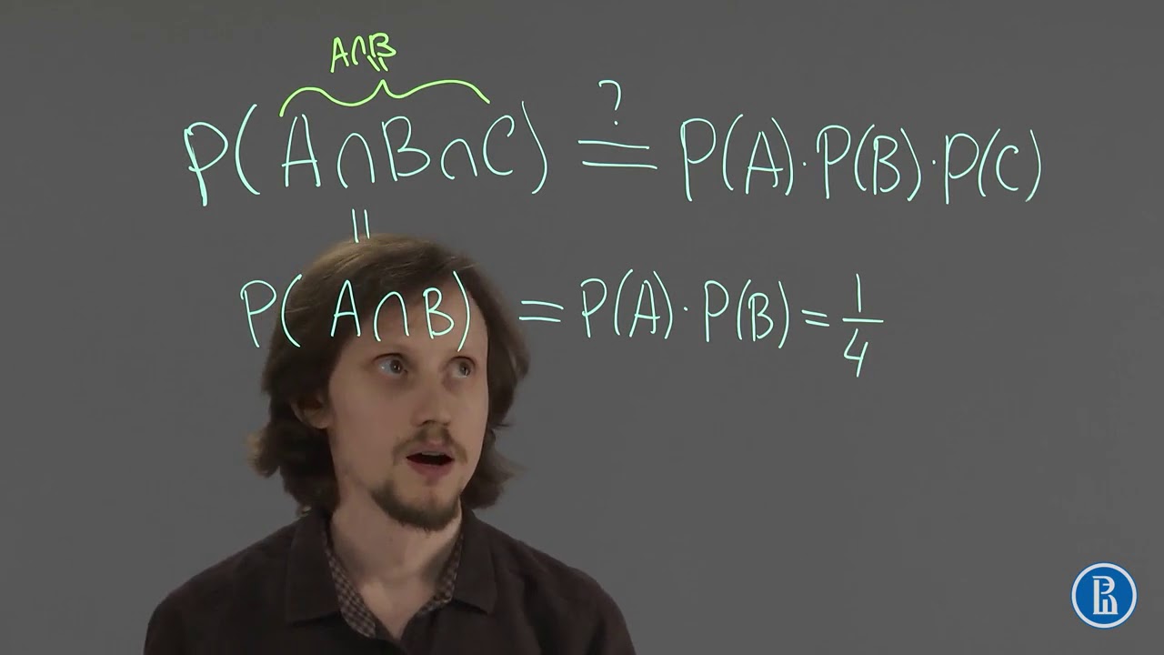 Pairwise and mutual independence - Probability Theory, Statistics and Exploratory Data Analysis